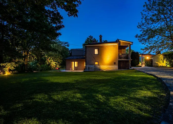 Villa Ferlini In Central Istria With Private 10000 M2 Garden, Wellness & Family Activities On Plot
